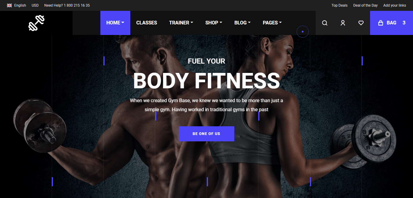 Gym Website