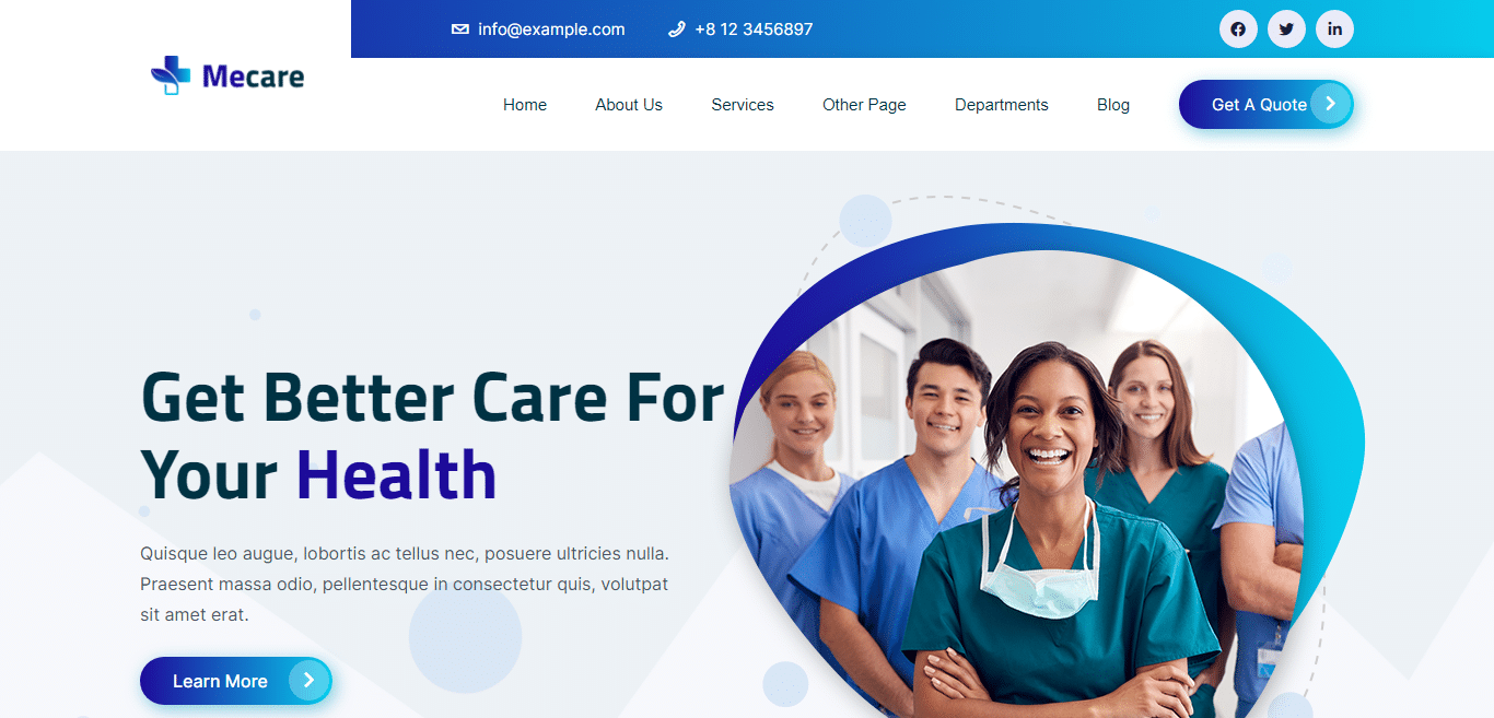 Hospital Website